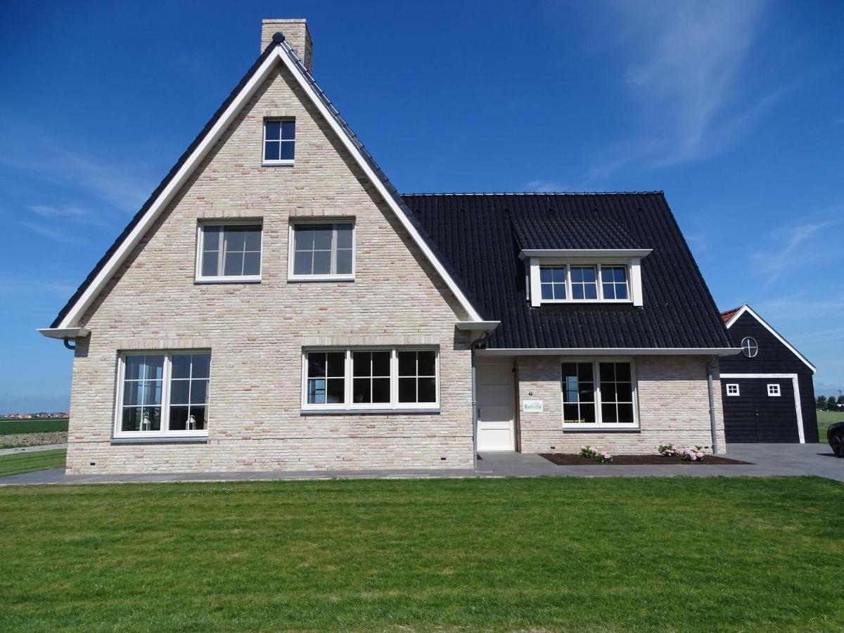 Beautiful And Spacious Villa With A Panoramic View Near The Beach Of Cadzand Exterior foto